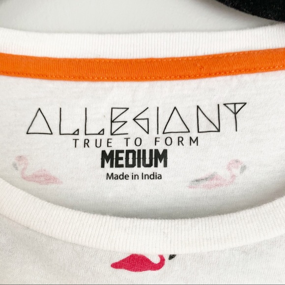 Allbgiany - Pink Flamingo Graphic Tee - Medium - Picture 2 of 4